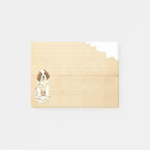 My St. Bernard Ate my Homework Post-it Notes