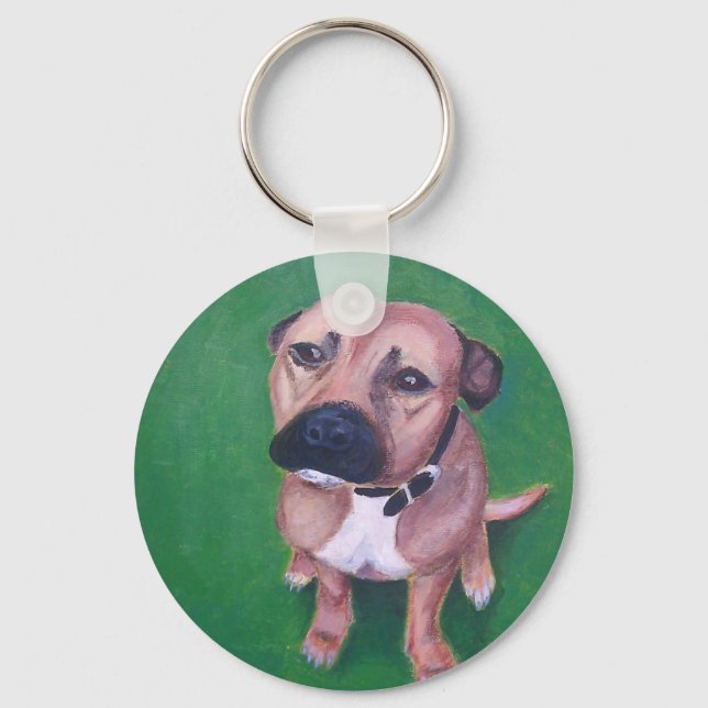 My staffy 2012 key ring (Front)