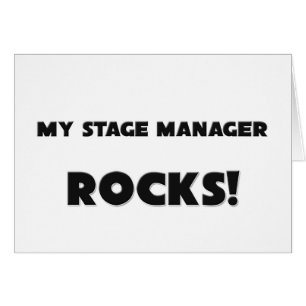 MY Stage Manager ROCKS!