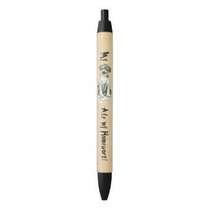 My Standard Schnauzer Ate My Homework Black Ink Pen