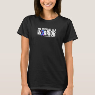 My Stepdad Is A Warrior Rheumatoid Arthritis Aware T-Shirt