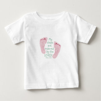 My Steps are Ordered by the Lord Baby T-Shirt