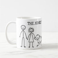 My stick figure family