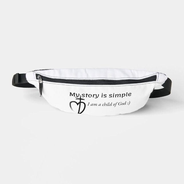 My story is simple bum bags (Front)