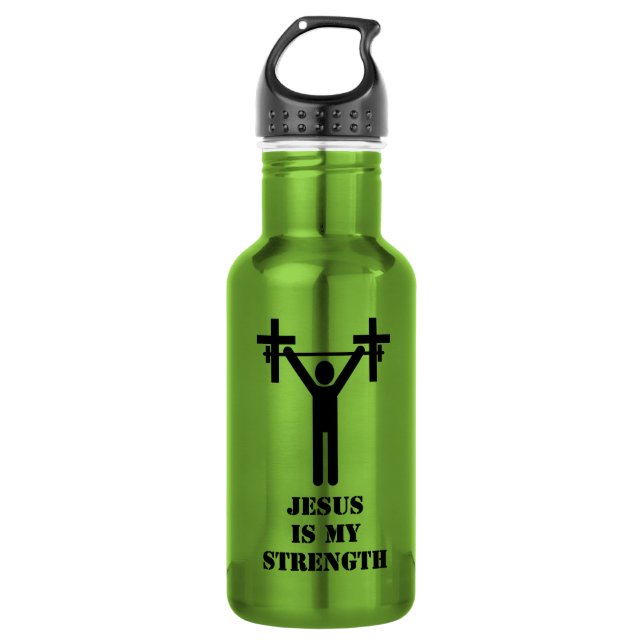 My Strength 532 Ml Water Bottle (Front)