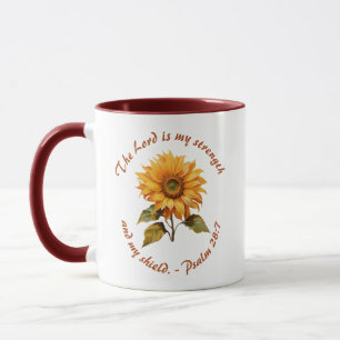 My Strength & My Sheild Mug
