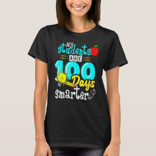 My Students Are 100 Days Smarter 100th Day of Scho T-Shirt