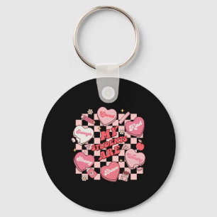 My Students Are Enough Worthy Teacher Valentines D Key Ring