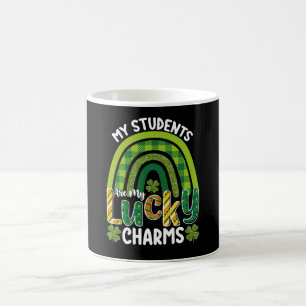 My Students Are My Lucky Charms St Patrick's Day Coffee Mug