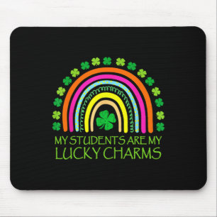 My Students Are My Lucky Charms Teacher St. Patric Mouse Pad