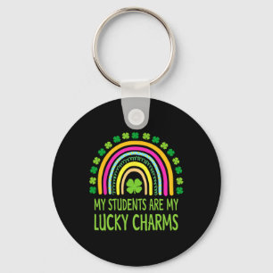 My Students Are My Lucky Charms Teacher St Patrick Key Ring