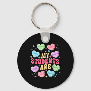My Students Are Teacher Valentines Day Candy Key Ring