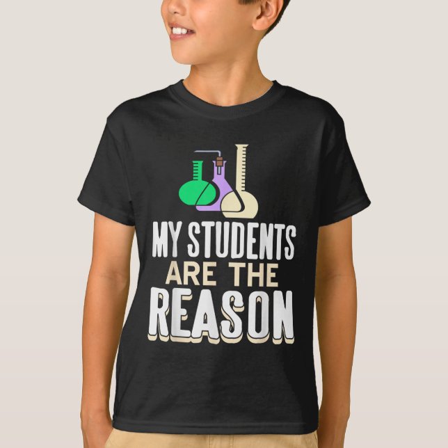 My Students Are The Reason I Teach And Insre In Sc T-Shirt (Front)