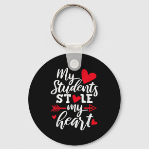 My Students Stole My Heart Cute Teacher Valentines Key Ring