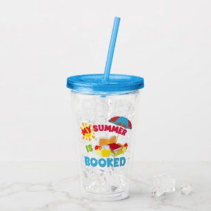 My Summer Is Booked Acrylic Tumbler