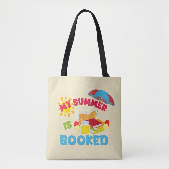 My Summer Is Booked Tote Bag (Front)