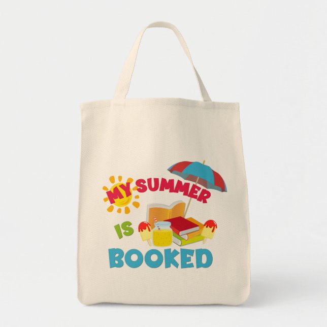 My Summer Is Booked Tote Bag (Front)