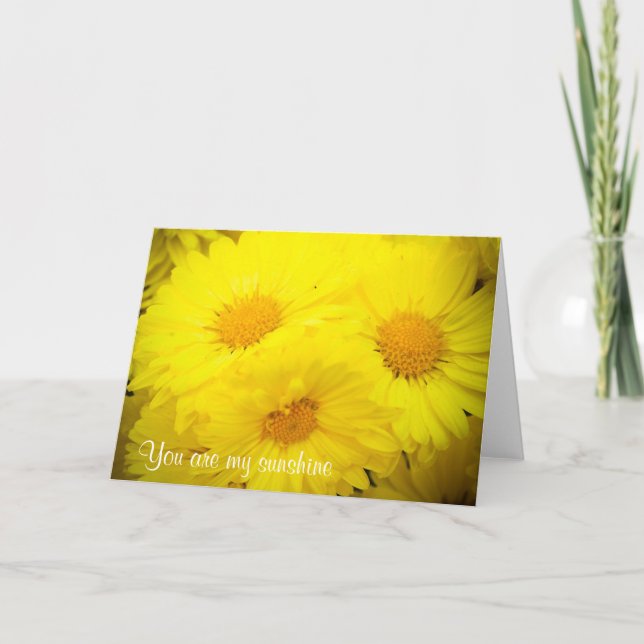 My Sunshine greeting card (Front)