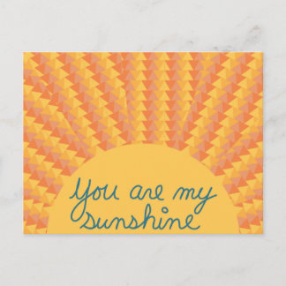 My Sunshine Postcard
