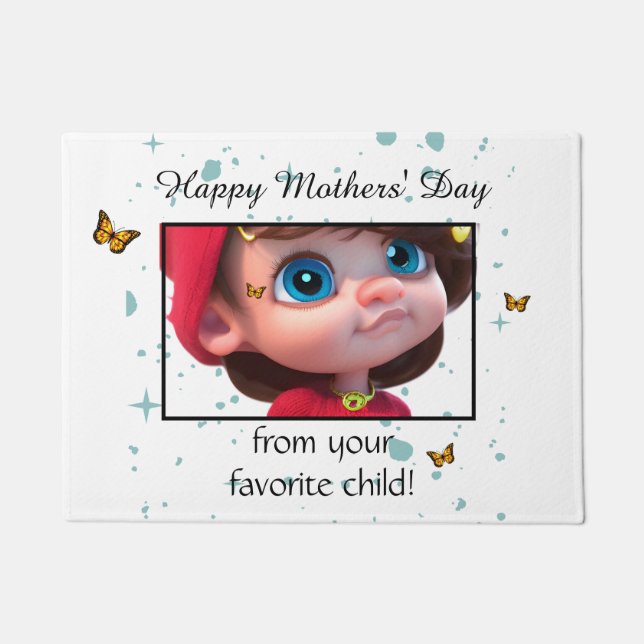 My Super Cool Mum Doormat (Front)