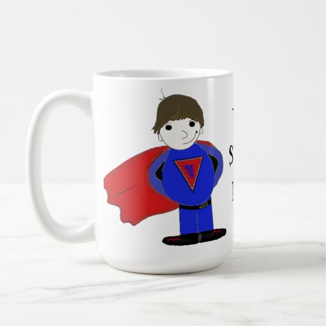My Super Hero Coffee Mug (Left)