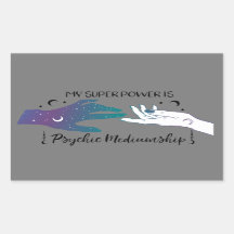 My Super Power is Psychic Mediumship Stickers