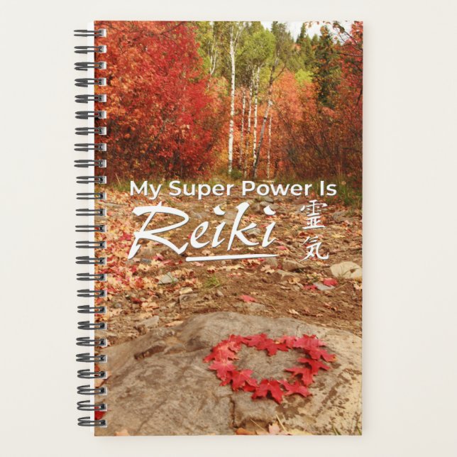 My Super Power is Reiki Planner (Front)