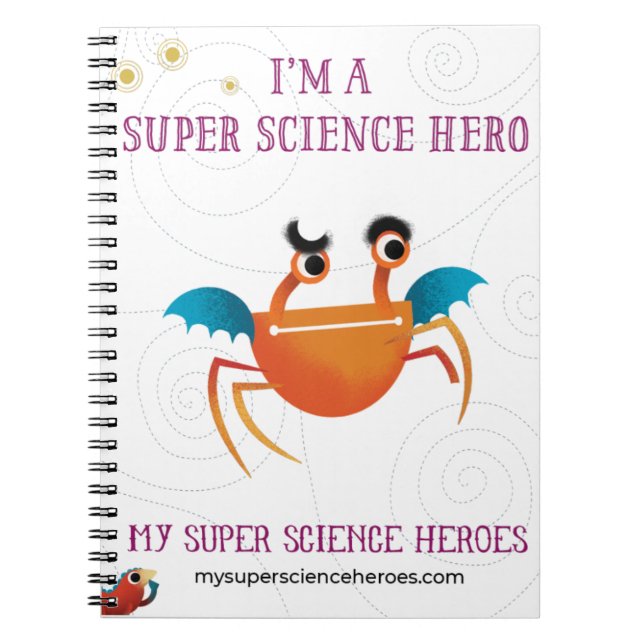 My Super Science Notebook - Orange minion (Front)