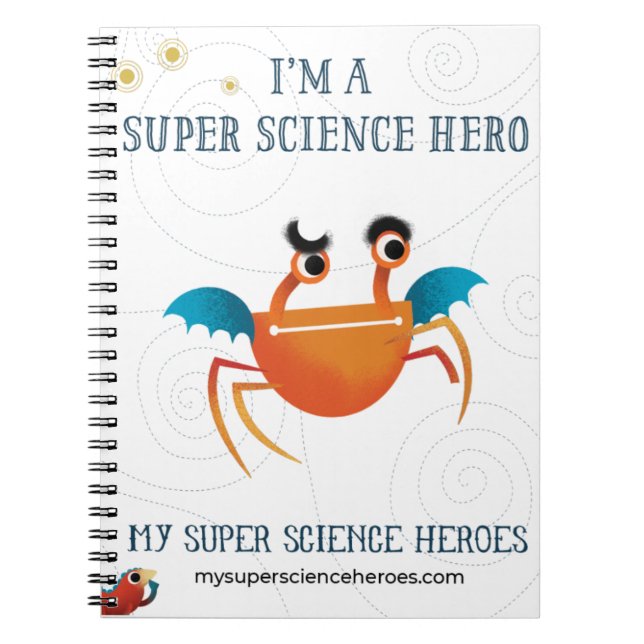 My Super Science Notebook - Orange minion (Front)