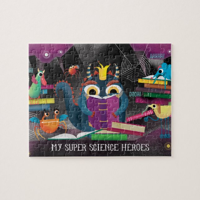 My Super Science puzzle - Minions (Horizontal)