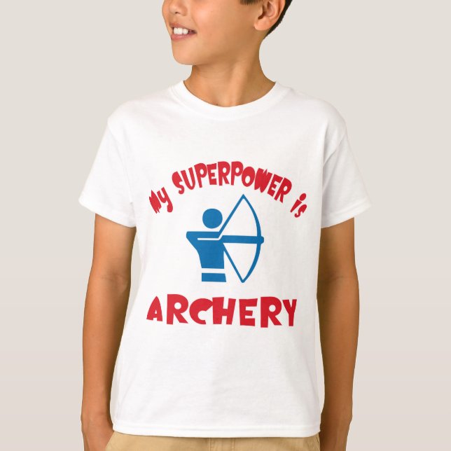 My Superpower is Archery T-Shirt (Front)