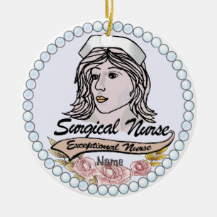 My Surgical Nurse Ceramic Ornament
