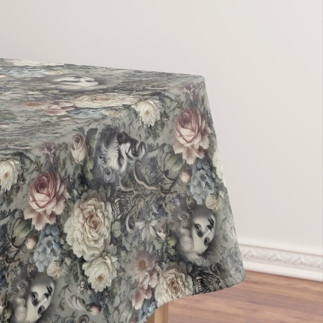 My Sweet Fang – Gothic Medium Pattern Tablecloth (In Situ)