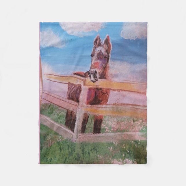 My sweet Jamie Fleece Blanket (Front)