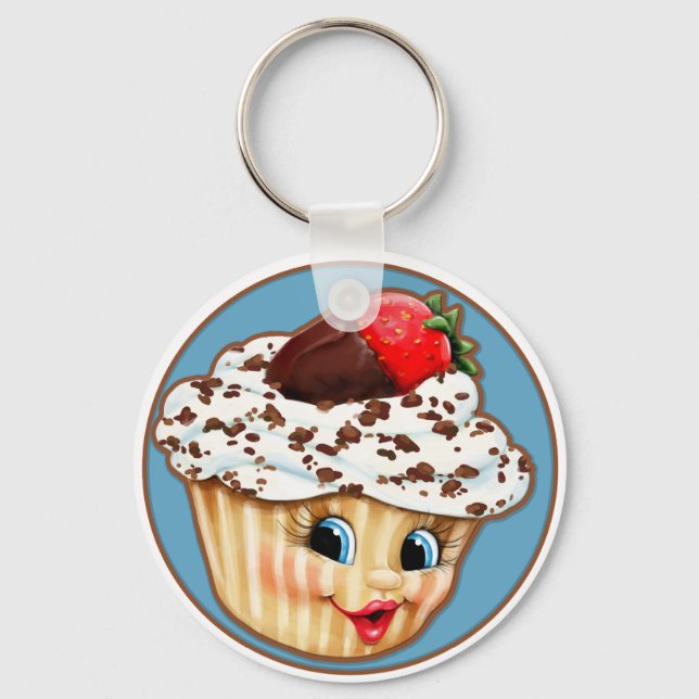 My Sweet Little Cupcake Key Ring (Front)