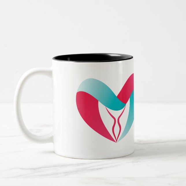 My Sweet Lover Two-Tone Coffee Mug (Left)