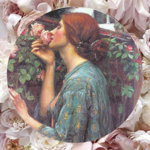 My_Sweet_Rose Classic Round Sticker