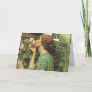 My Sweet Rose, or Soul of the Rose by Waterhouse Card
