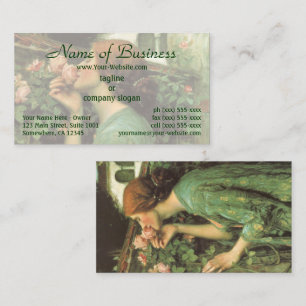 My Sweet Rose (Soul of the Rose) by Waterhouse Business Card