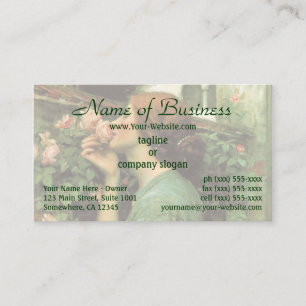 My Sweet Rose (Soul of the Rose) by Waterhouse Business Card