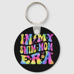 My Swim Mum Era Funny Swimmers Swimming Coach Moth Key Ring