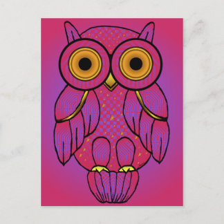 My$t Owl Glow Postcards