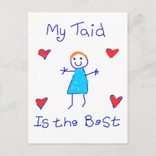 My Taid is the Best Postcard