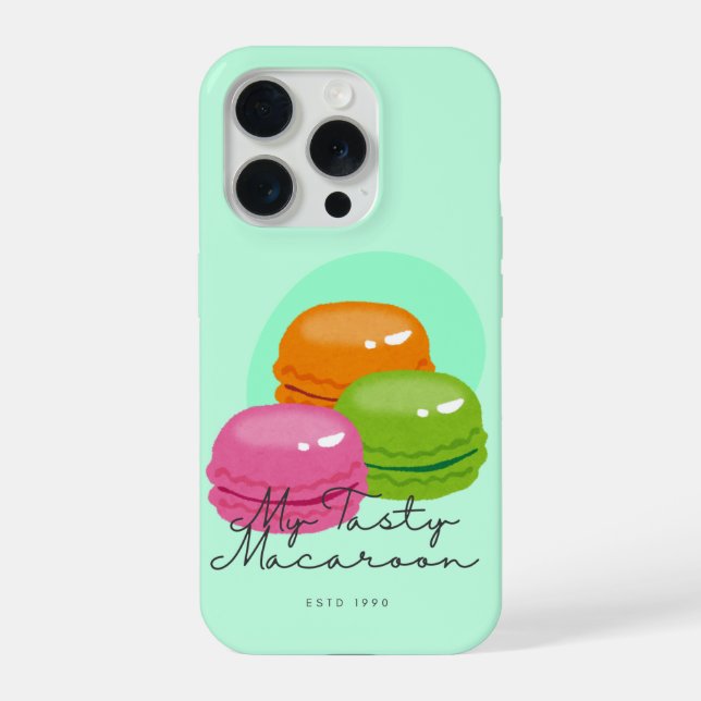 My Tasty Macaroon Phone Case (Back)