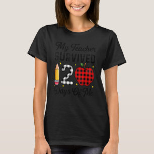 My Teacher Survived 120 Days Of Me 120th Day of S T-Shirt