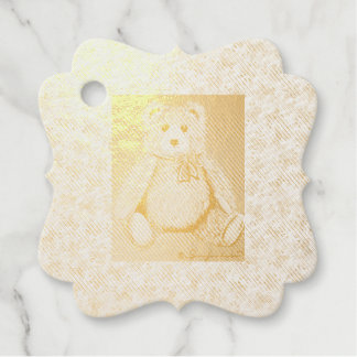 My Teddy! Favour Tags