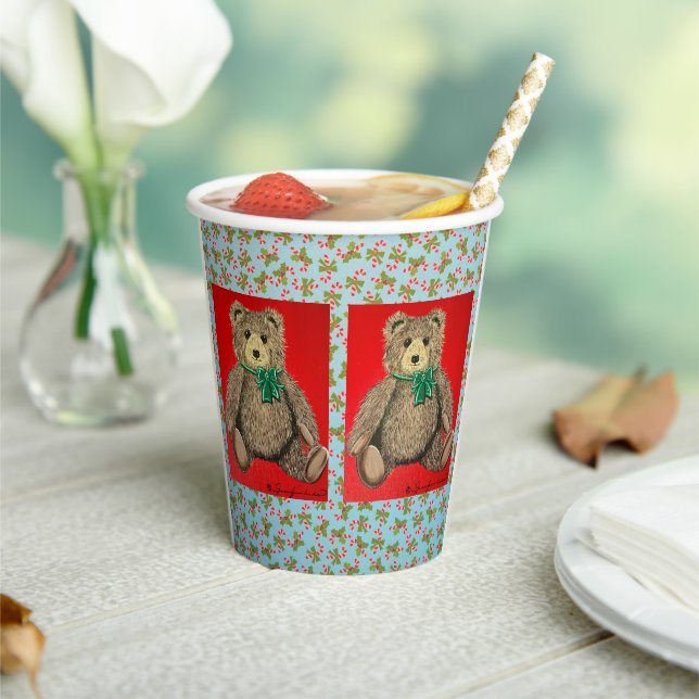 My Teddy! Paper Cups (Insitu)