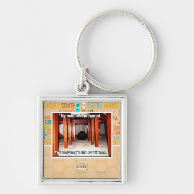 My temple is prepared. key ring (Front)