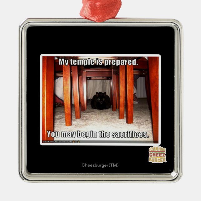 My temple is prepared. metal tree decoration (Front)