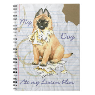 My Tervuren Ate My Lesson Plan Notebook